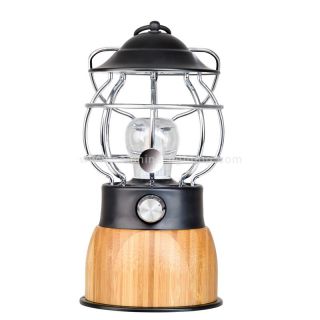 Dimmable LED Bamboo Lanterns with Power Bank 5000mAh