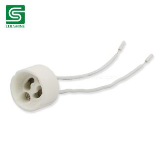 GU10 led light bulb socket base holder with wire